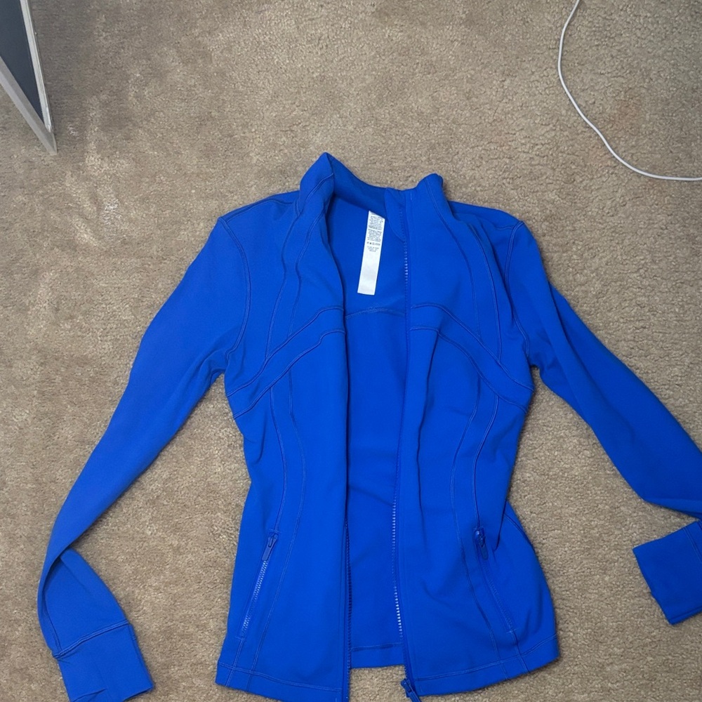 Lululemon Athletica Vibrant Blue Jacket